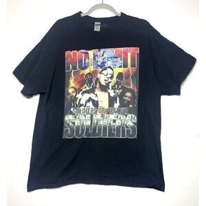 No Limit Soldiers of Fortune Master P Men's Gildan Streetwear Shirts Sz XL